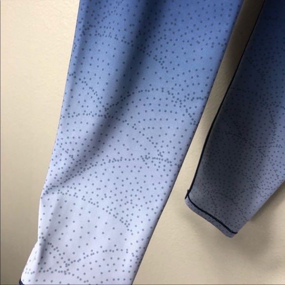 AR-33 Alpha 7/8 High Waist Ocean Fade Leggings - Picture 6 of 8